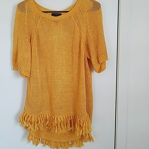 J crew Short Sleeve Knit Sweater